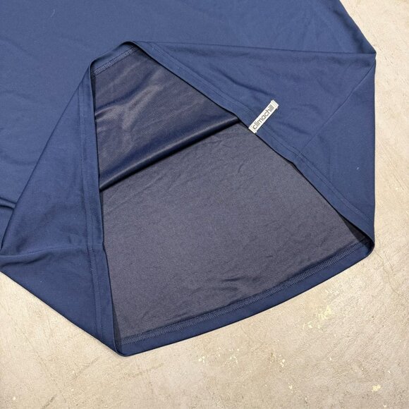 Adidas NCAA Bucknell Bison Short Sleeve Polo Shirt Stretch Blue Large - Picture 6 of 7